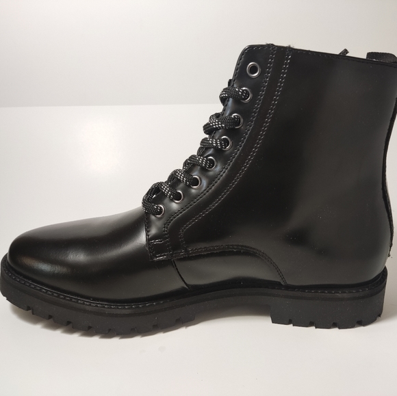 Silver Street London Combat Boots Size 9.5 - Picture 4 of 5